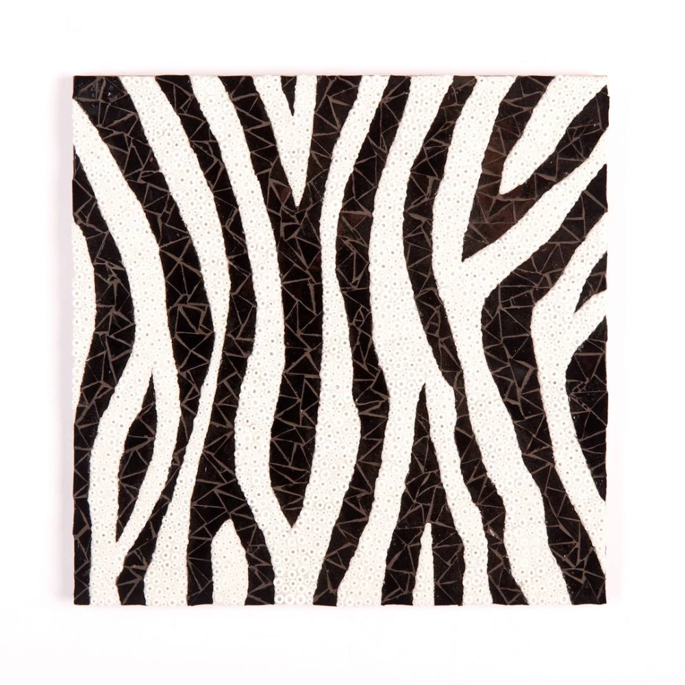 Natlie Ann Löffler, Mosaic art zebra pattern