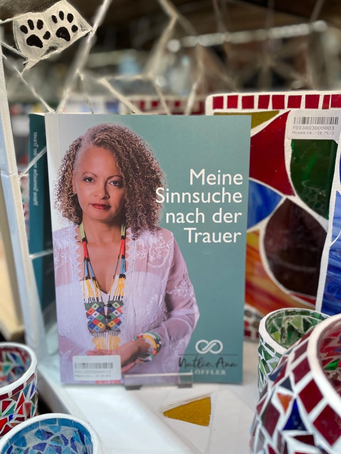 Natlie holding tools in her both hands