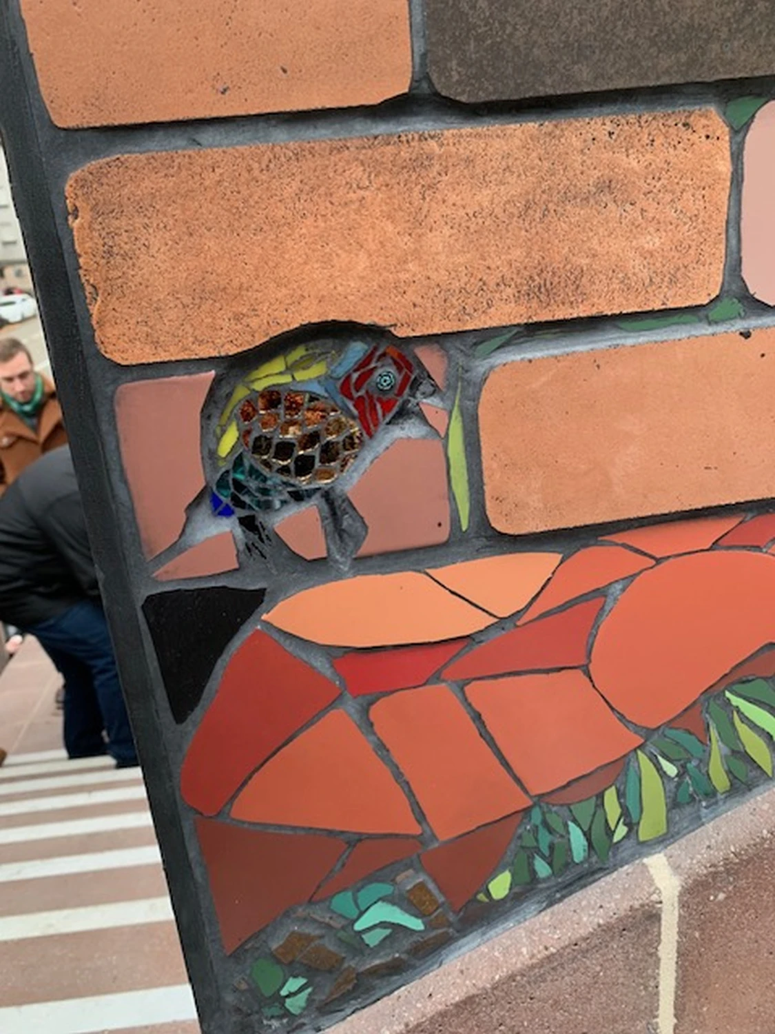 Natlie Ann Löffler, Mosaic art of a bird